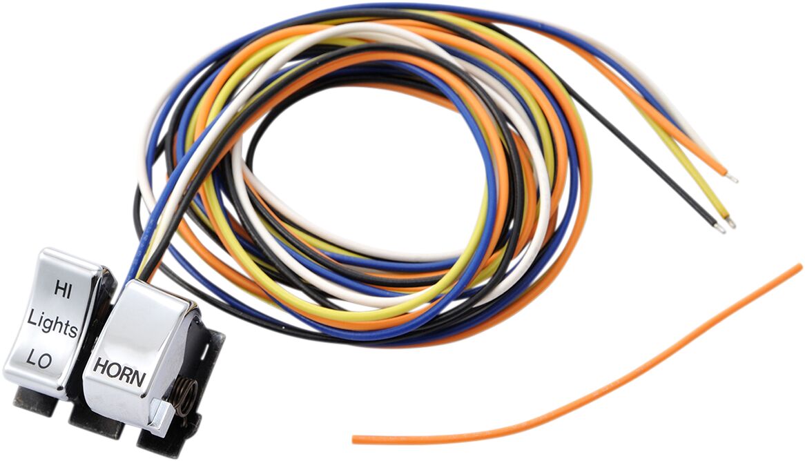 HANDLEBAR SWITCH DIMMER/HORN CHROME