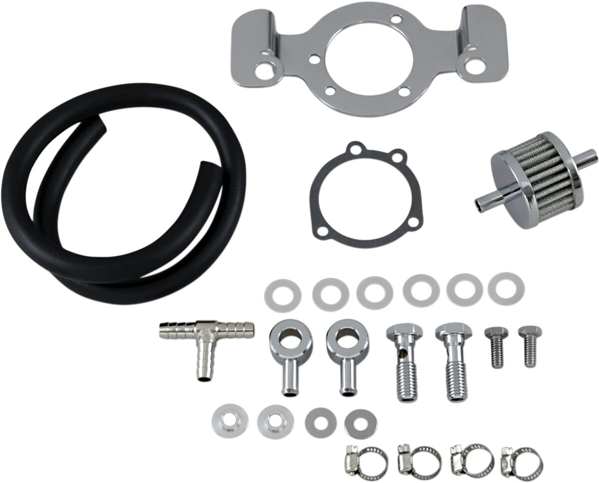 CRANKCASE BREATHER/SUPPORT BRACKET KIT