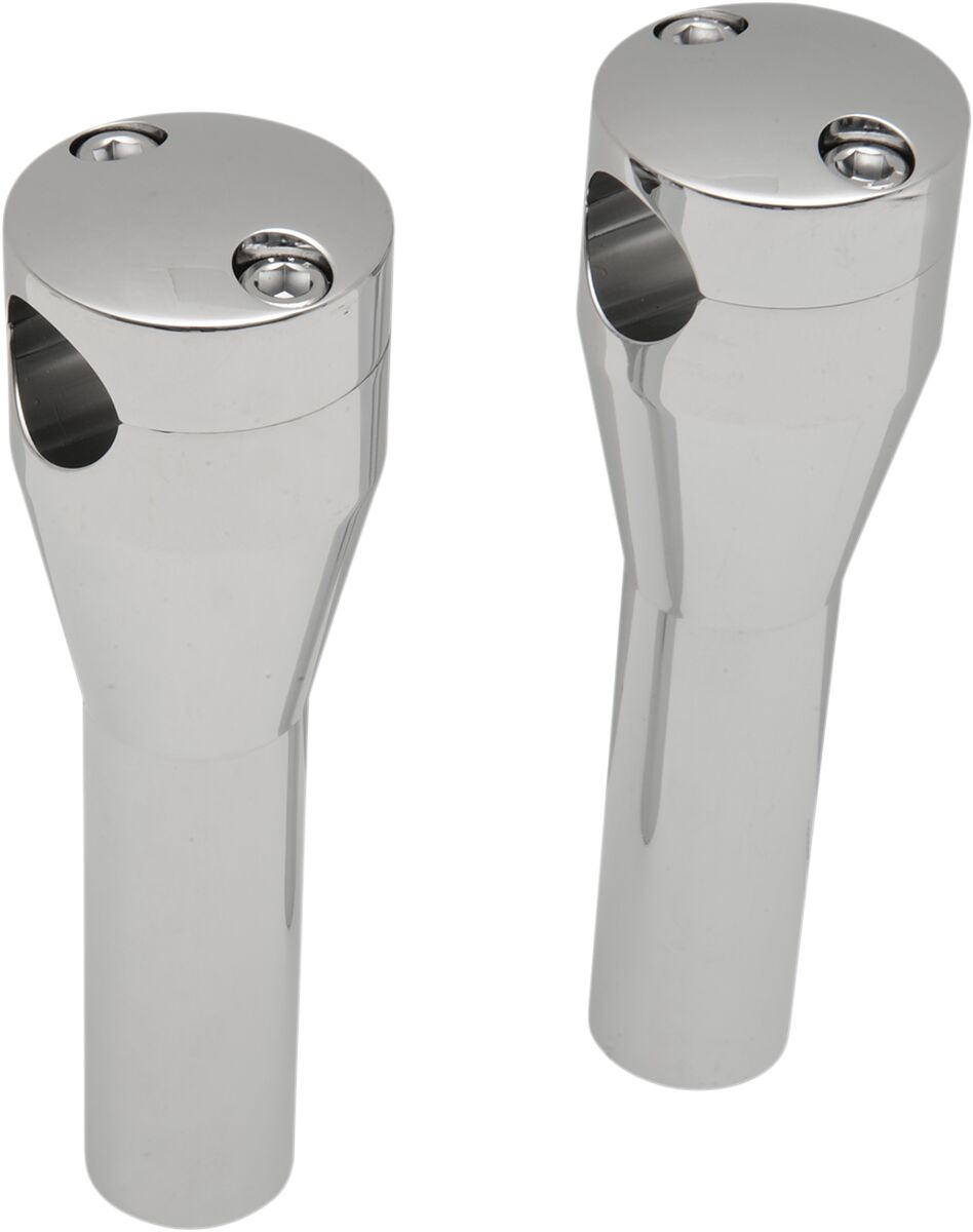 RISER SOCKET-TOP 6" CHROME