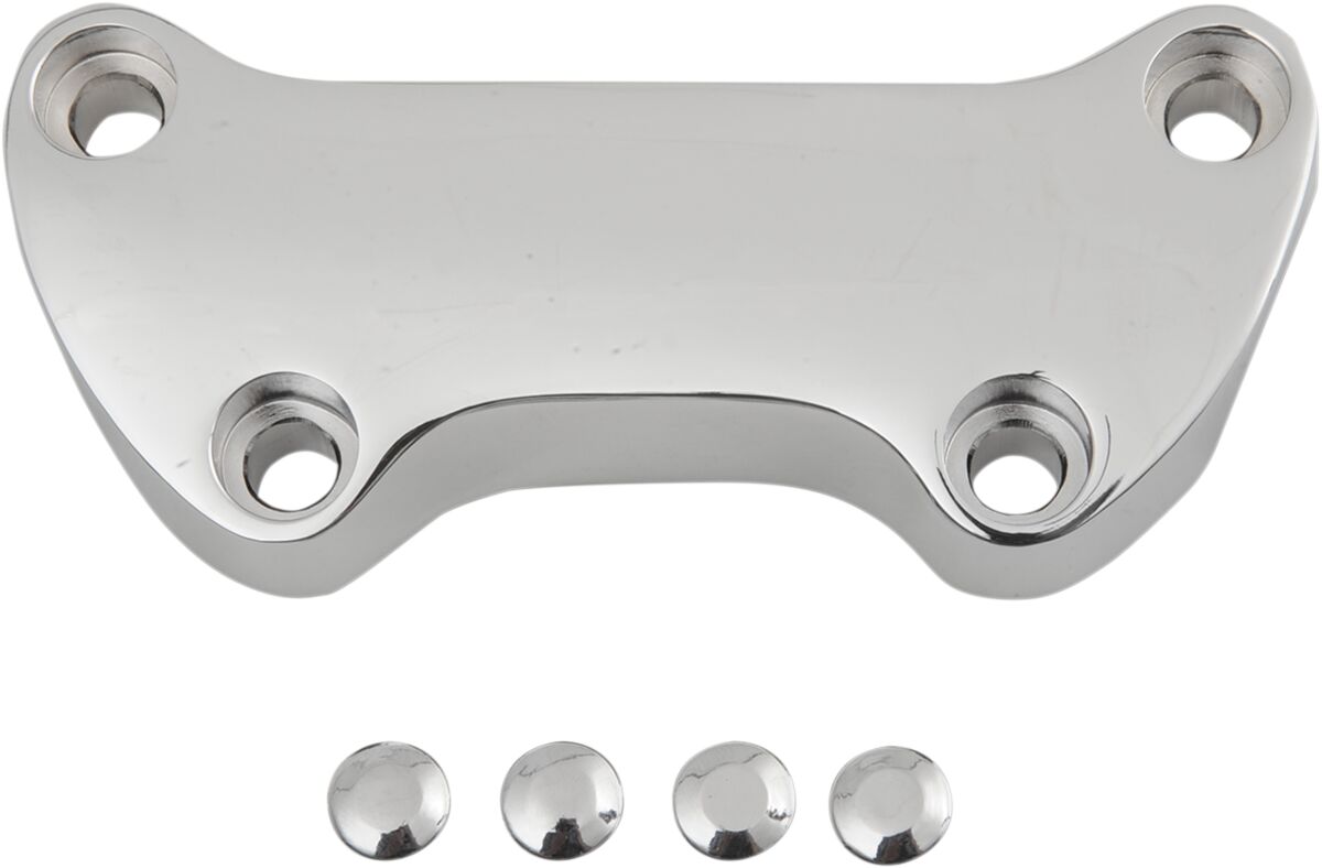 HANDLEBAR CLAMP SMOOTH CHROME