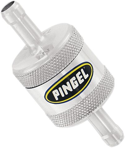 INLINE SS FUEL FILTER SATIN