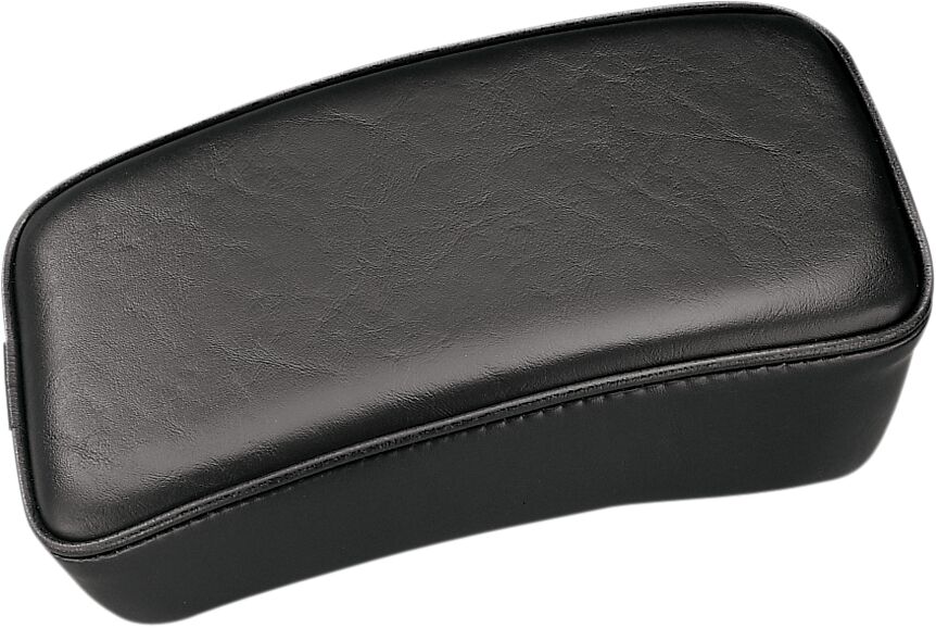 PILLION PAD LARGE NAUGAHYDE SMOOTH BLACK