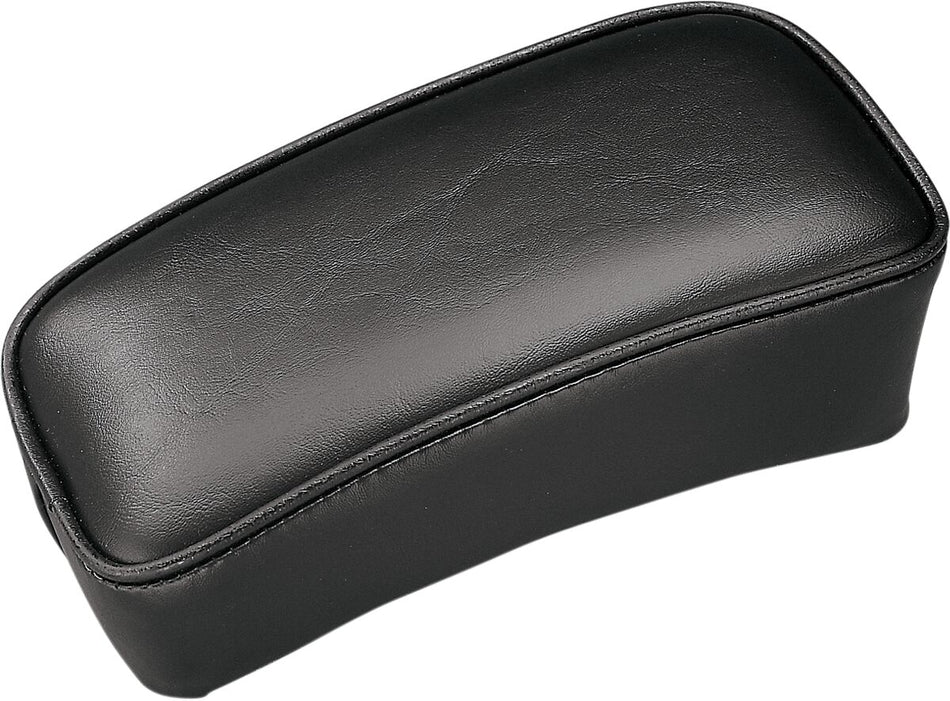 PILLION PAD SMALL NAUGAHYDE SMOOTH BLACK