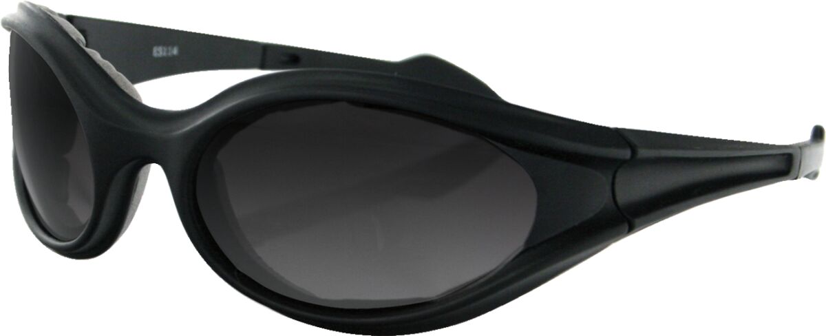 FOAMERZ ADVENTURE SUNGLASSES BLACK LENSES SMOKE