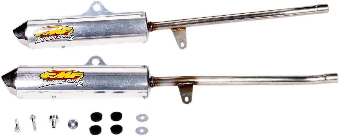 TURBINECORE 2 udstødningsdæmper W/ SPARK ARRESTOR YAMAHA