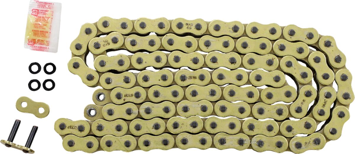 GB530GXW 102 RIVET LINK 530 W-RING REPLACEMENT DRIVE CHAIN / GOLD