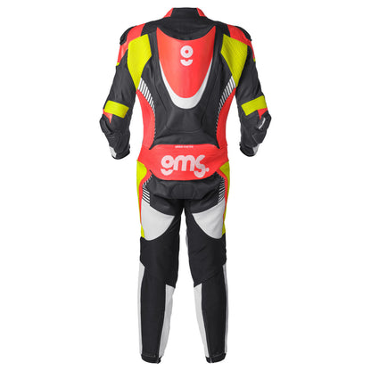 GMS Airbag-ready 1-piece læderdragt