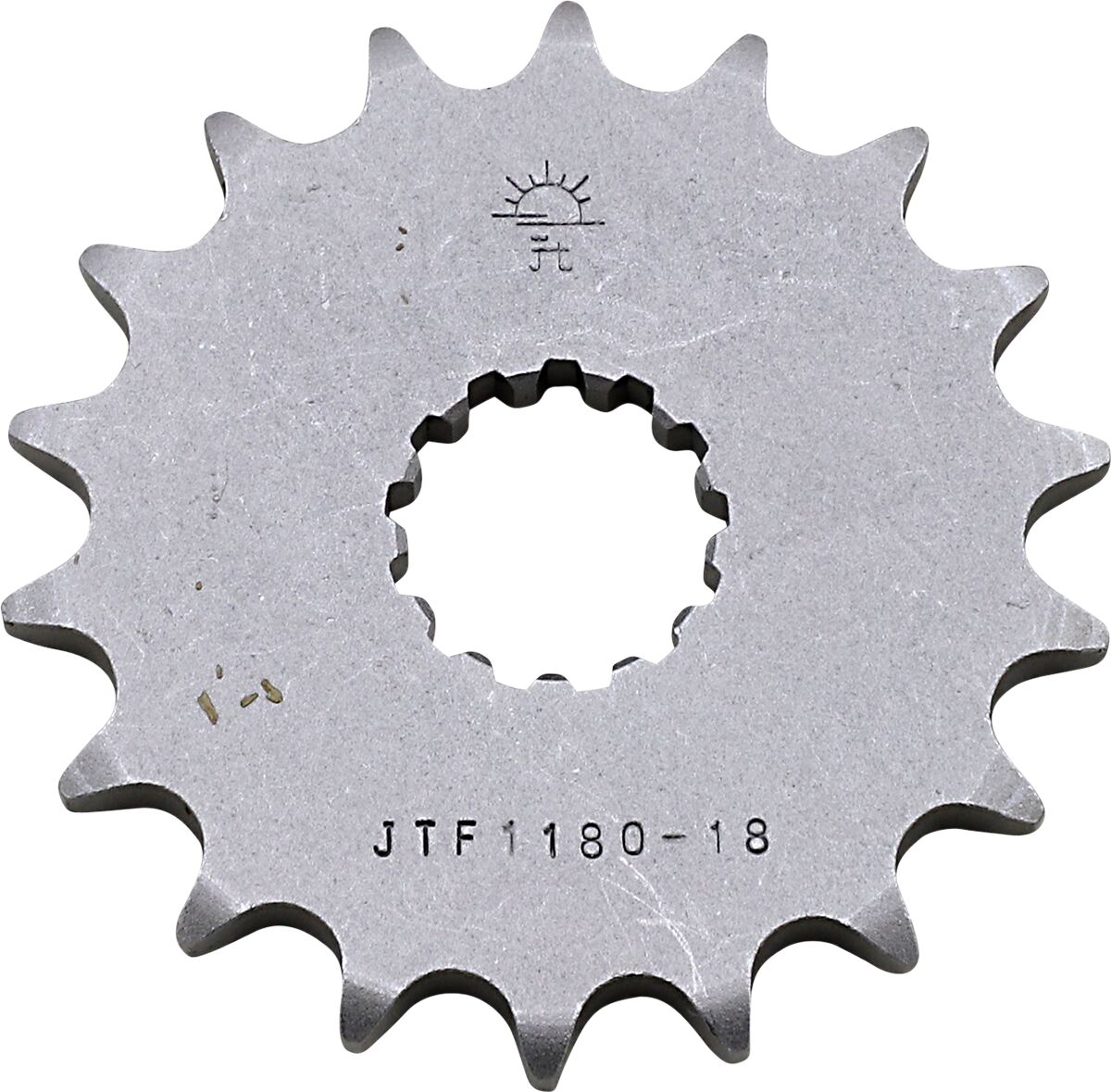 JTF1180.18 FRONT REPLACEMENT SPROCKET 18 TEETH 530 PITCH NATURAL STEEL