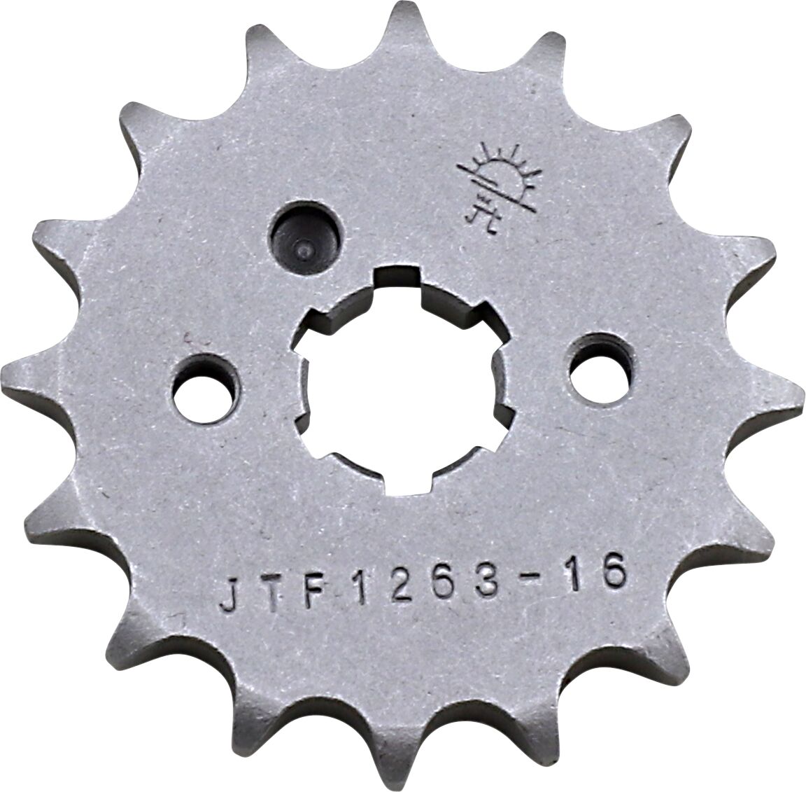 JTF1263.16 FRONT REPLACEMENT SPROCKET 16 TEETH 428 PITCH NATURAL STEEL