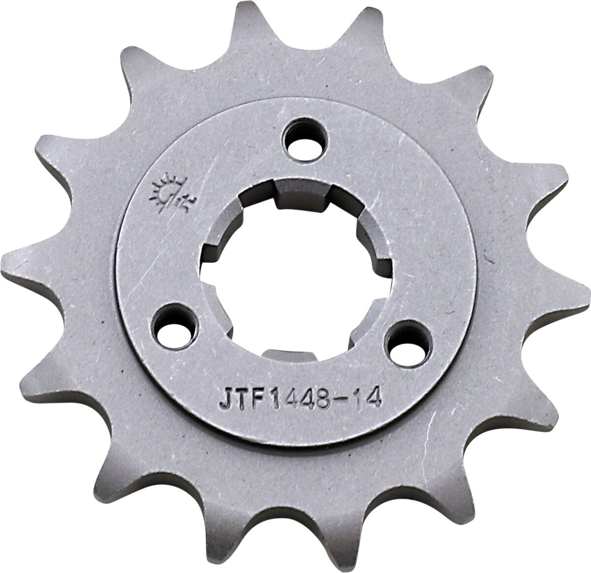 JTF1448.14 FRONT REPLACEMENT SPROCKET 14 TEETH 525 PITCH NATURAL STEEL