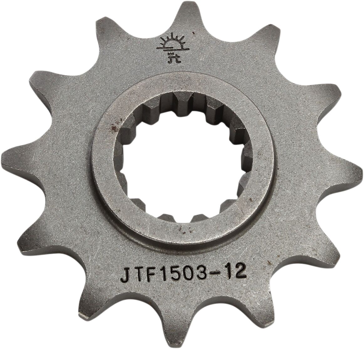 JTF1503.12 FRONT REPLACEMENT SPROCKET 12 TEETH 520 PITCH NATURAL STEEL