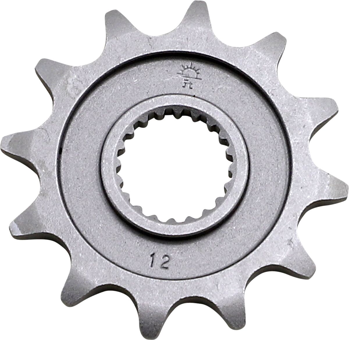 JTF1590.12 FRONT REPLACEMENT SPROCKET 12 TEETH 520 PITCH NATURAL STEEL