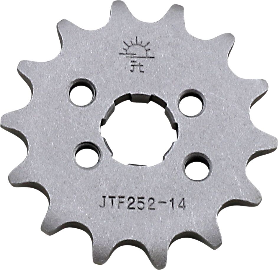 JTF252.14 FRONT REPLACEMENT SPROCKET 14 TEETH 420 PITCH NATURAL STEEL
