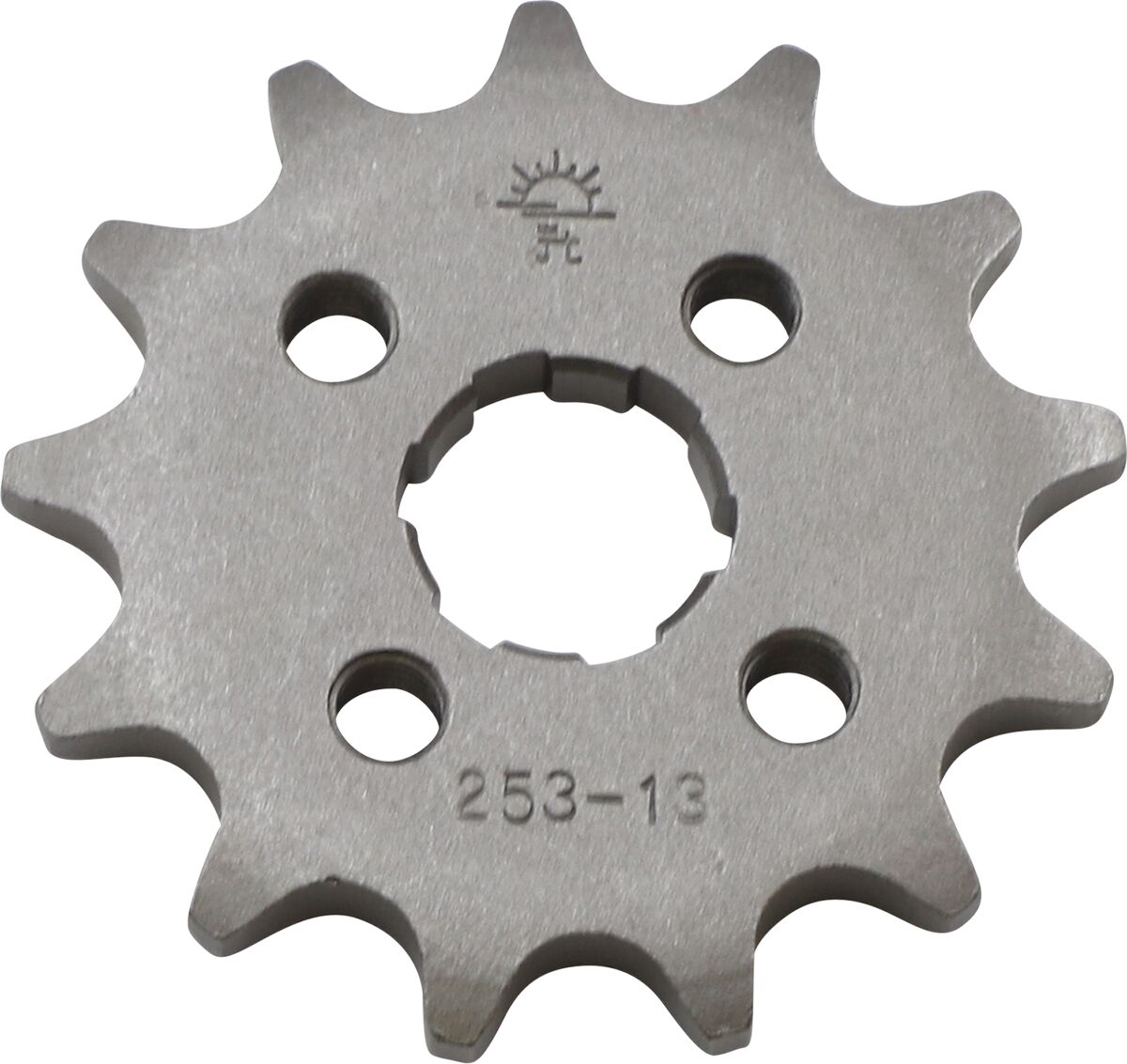 JTF253.13 FRONT REPLACEMENT SPROCKET 13 TEETH 420 PITCH NATURAL STEEL