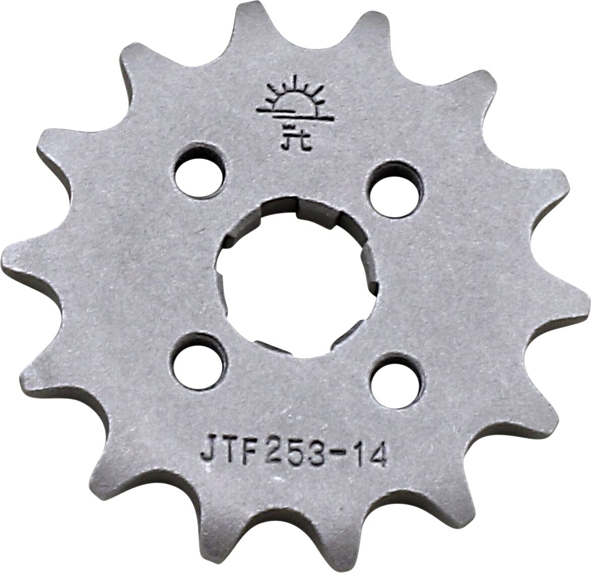 JTF253.14 FRONT REPLACEMENT SPROCKET 14 TEETH 420 PITCH NATURAL STEEL
