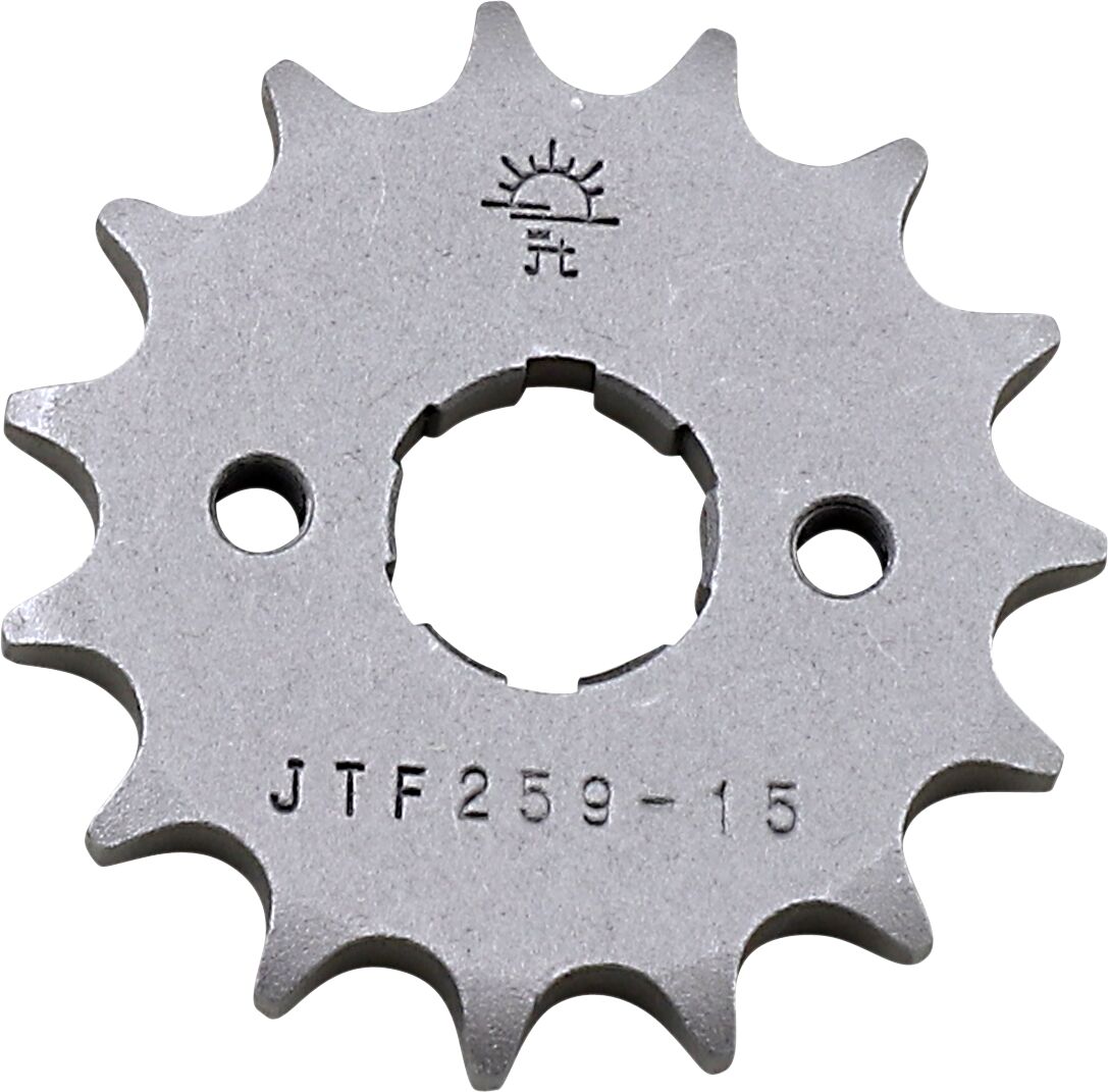 JTF259.15 FRONT REPLACEMENT SPROCKET 15 TEETH 428 PITCH NATURAL STEEL