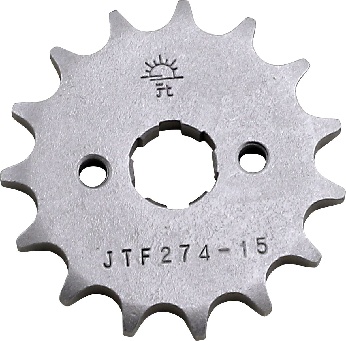 JTF274.15 FRONT REPLACEMENT SPROCKET 15 TEETH 428 PITCH NATURAL STEEL