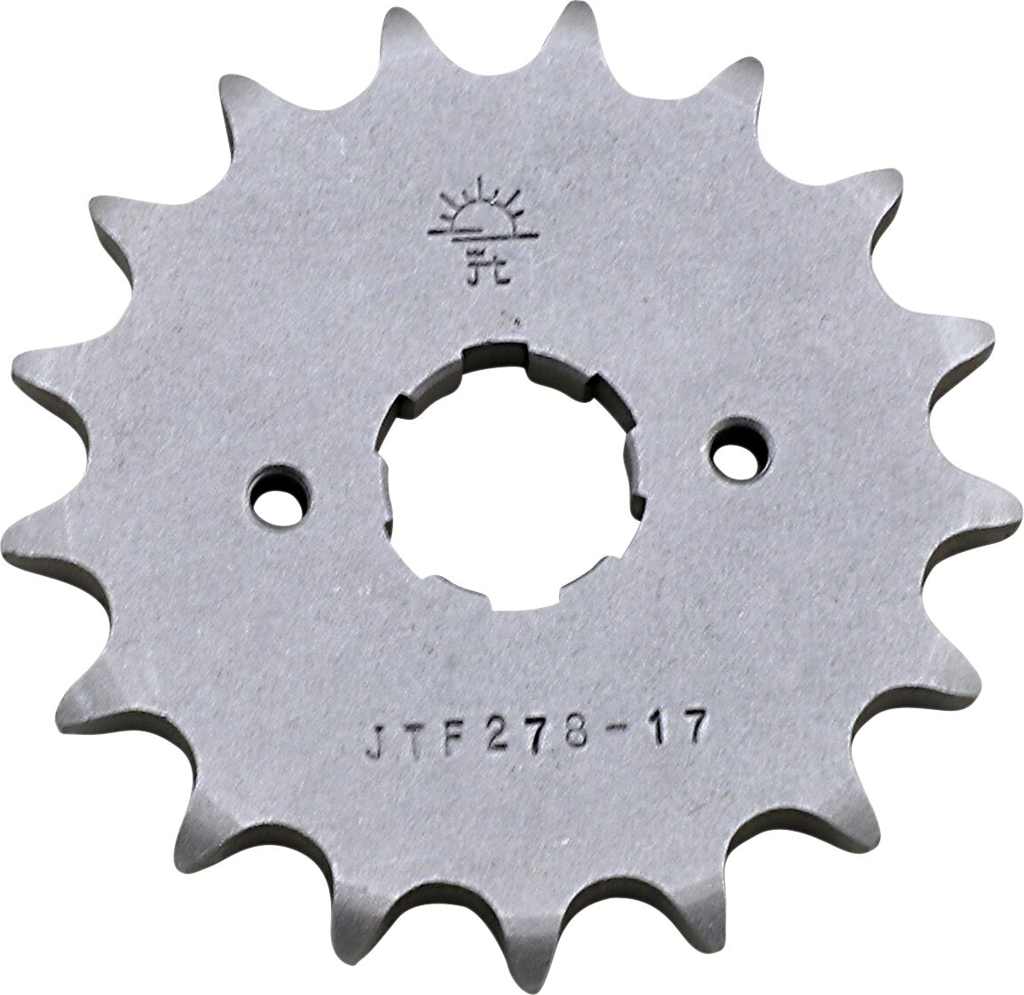 JTF278.17 FRONT REPLACEMENT SPROCKET 17 TEETH 530 PITCH NATURAL STEEL