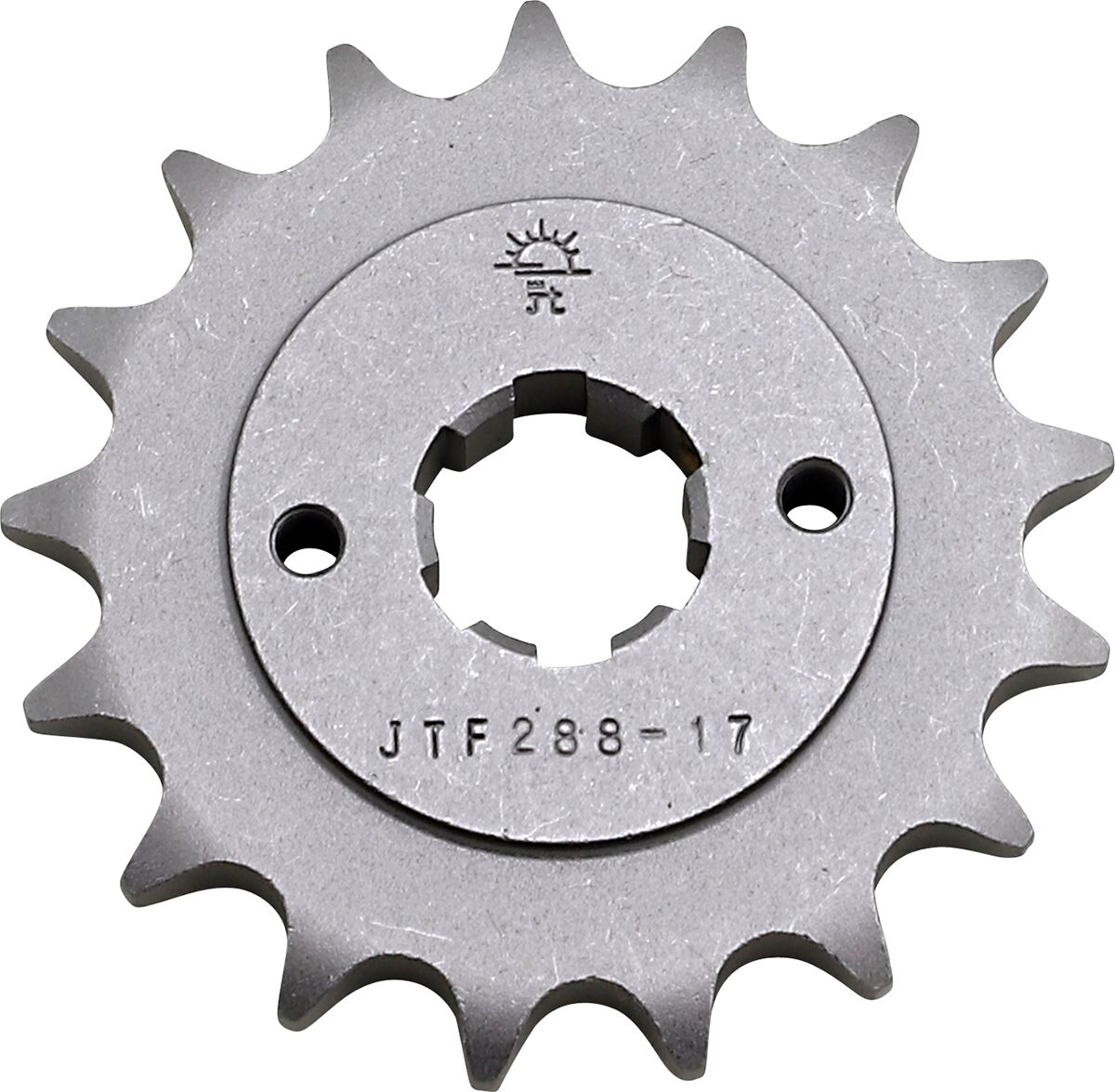 JTF288.17 FRONT REPLACEMENT SPROCKET 17 TEETH 530 PITCH NATURAL STEEL