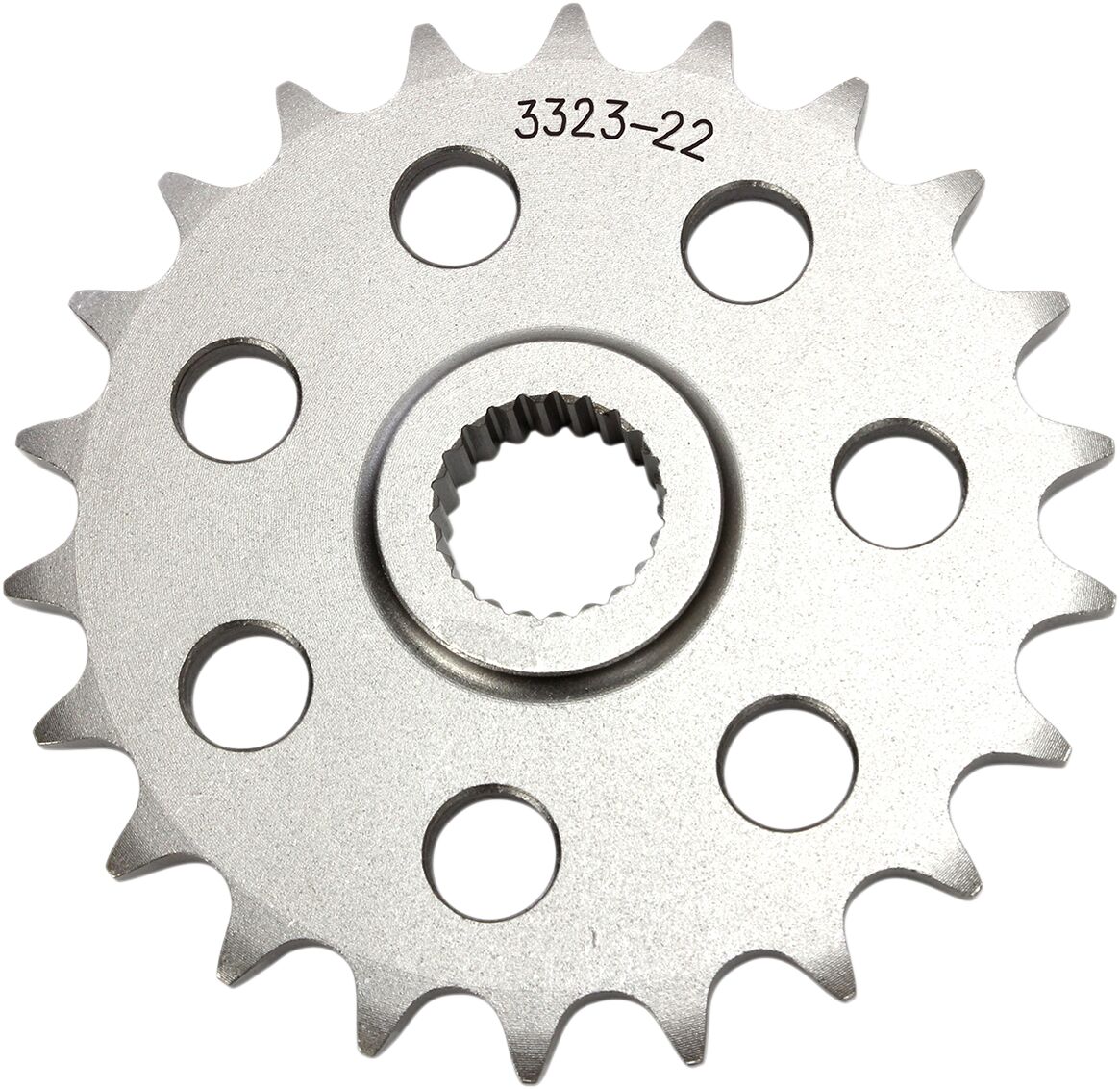 JTF3323.22 FRONT REPLACEMENT SPROCKET 22 TEETH 520 PITCH NATURAL STEEL
