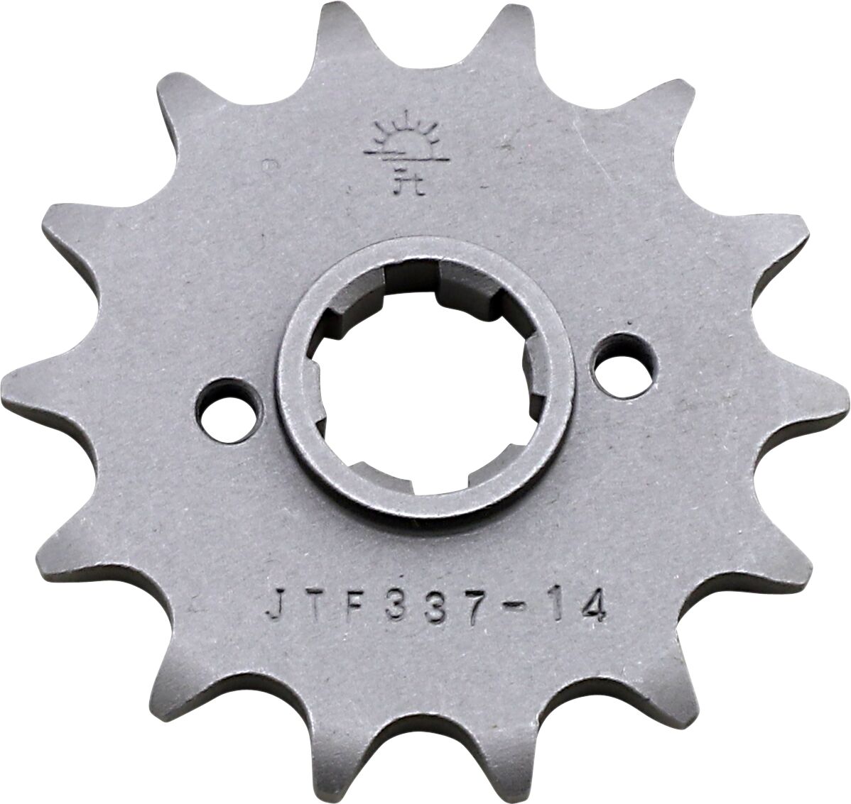 JTF337.14 FRONT REPLACEMENT SPROCKET 14 TEETH 520 PITCH NATURAL STEEL