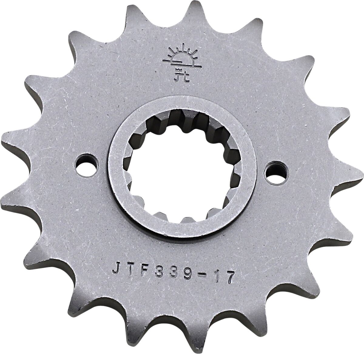 JTF339.17 FRONT REPLACEMENT SPROCKET 17 TEETH 530 PITCH NATURAL STEEL