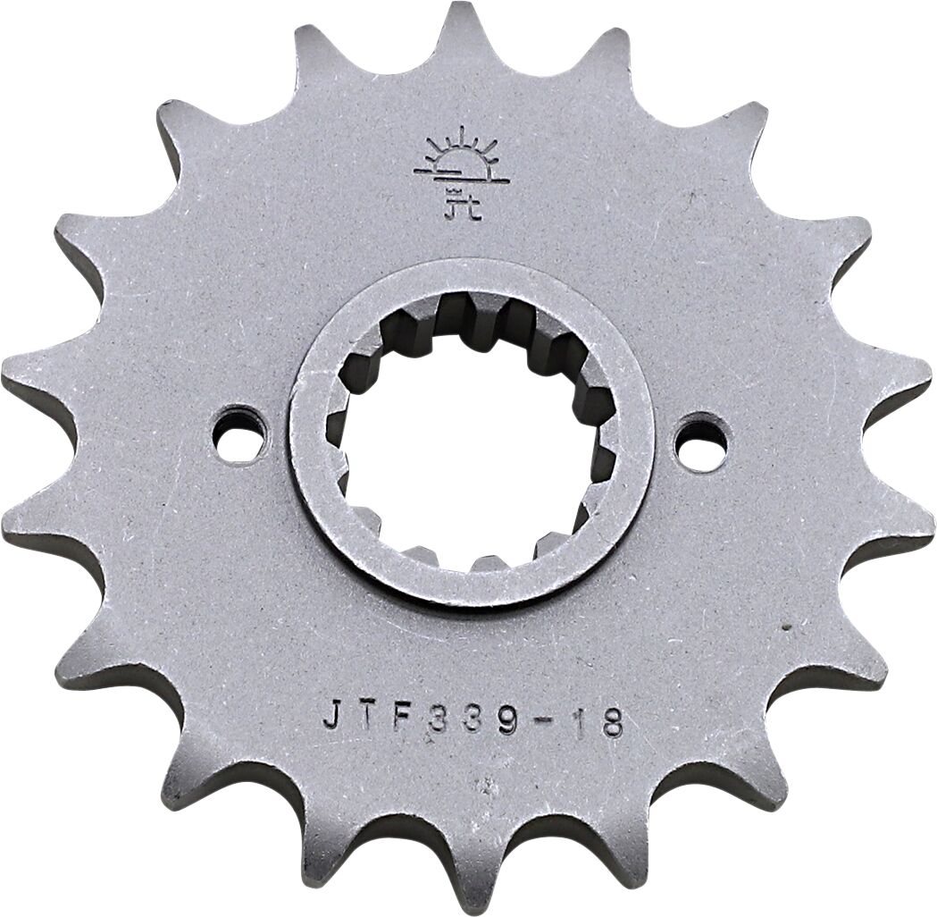JTF339.18 FRONT REPLACEMENT SPROCKET 18 TEETH 530 PITCH NATURAL STEEL