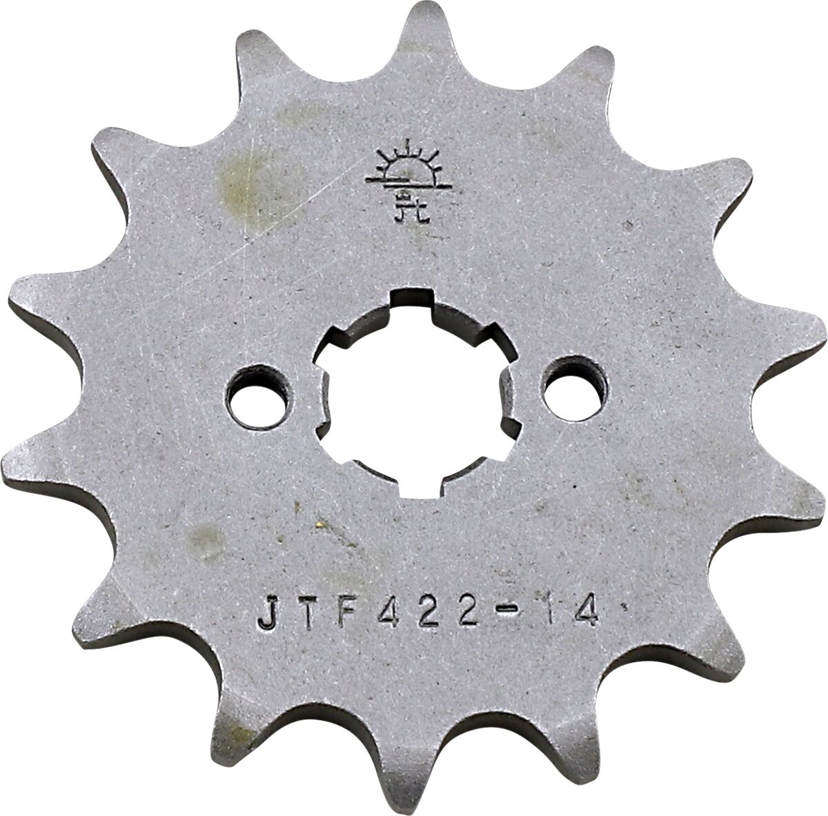 JTF422.14 FRONT REPLACEMENT SPROCKET 14 TEETH 520 PITCH NATURAL STEEL