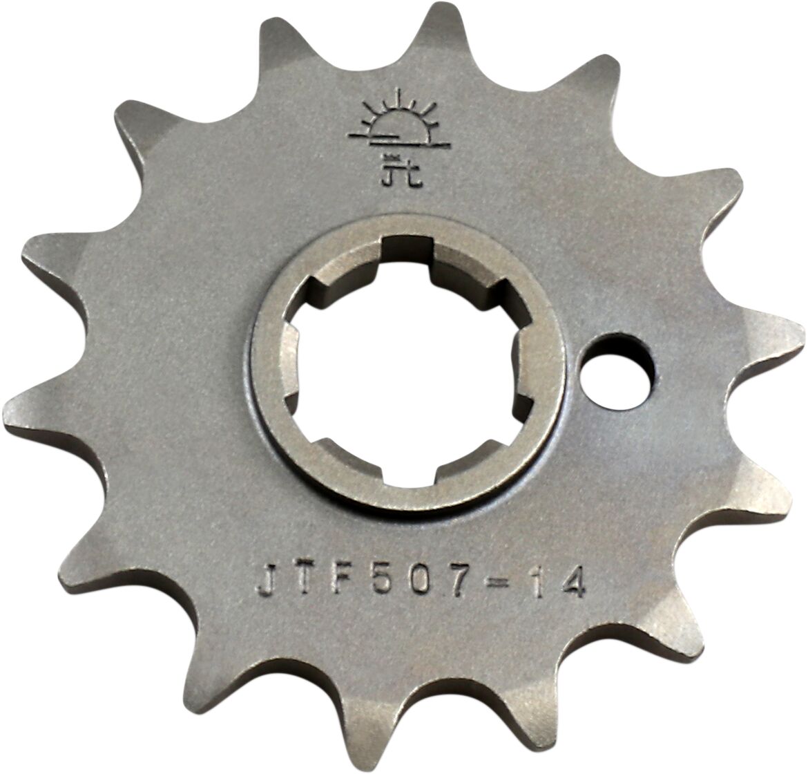 JTF507.14 FRONT REPLACEMENT SPROCKET 14 TEETH 520 PITCH NATURAL STEEL