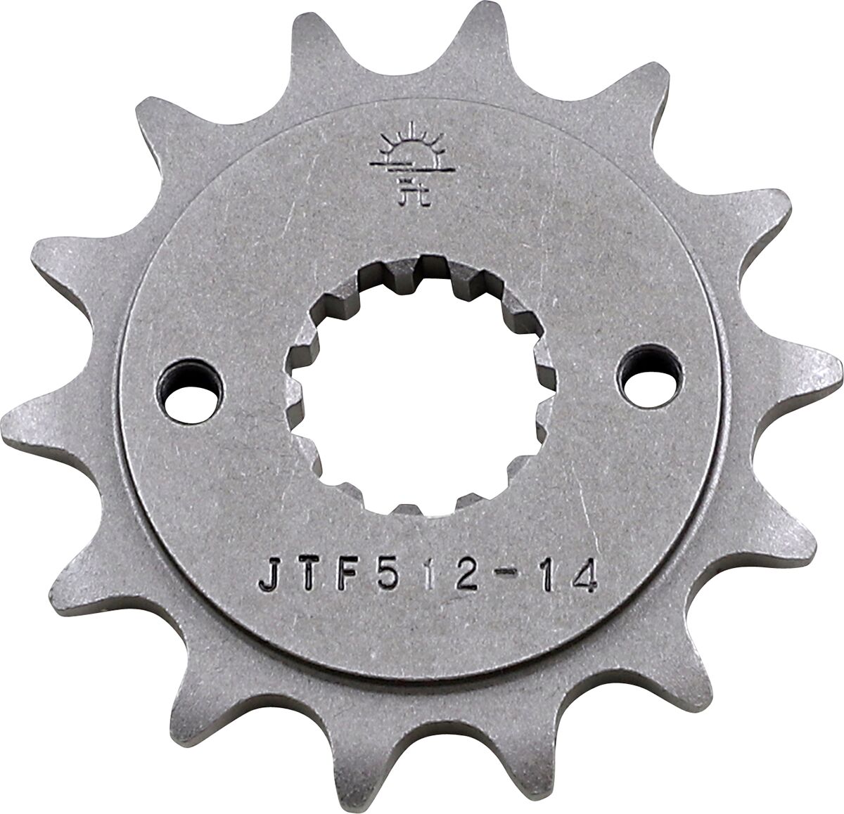 JTF512.14 FRONT REPLACEMENT SPROCKET 14 TEETH 520 PITCH NATURAL STEEL