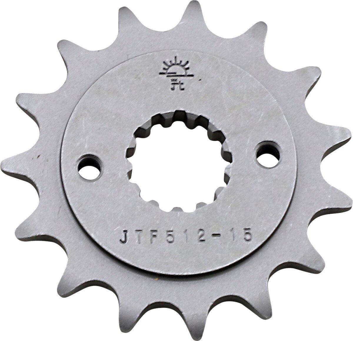 JTF512.15 FRONT REPLACEMENT SPROCKET 15 TEETH 520 PITCH NATURAL STEEL