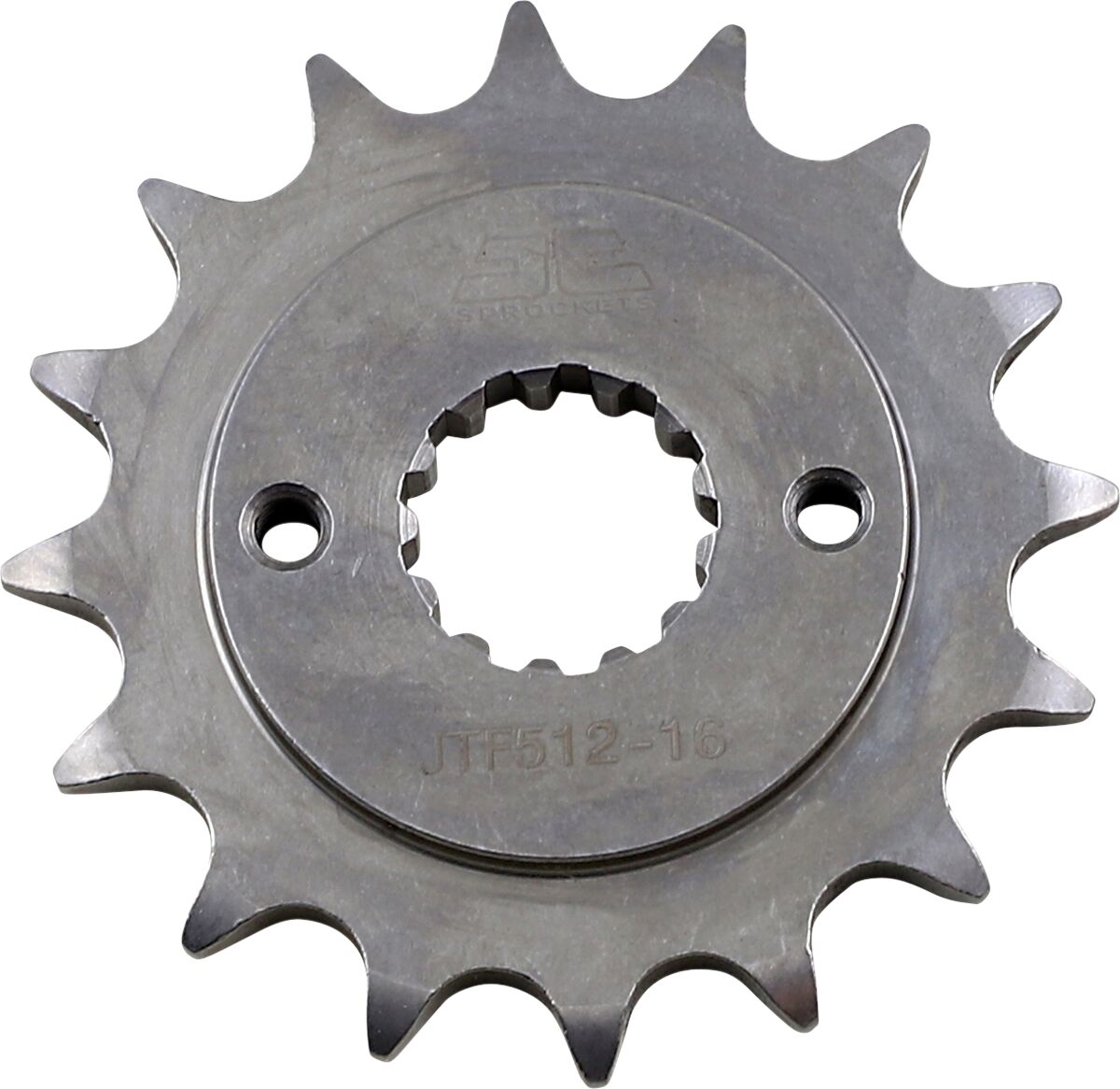 JTF512.16 FRONT REPLACEMENT SPROCKET 16 TEETH 520 PITCH NATURAL STEEL