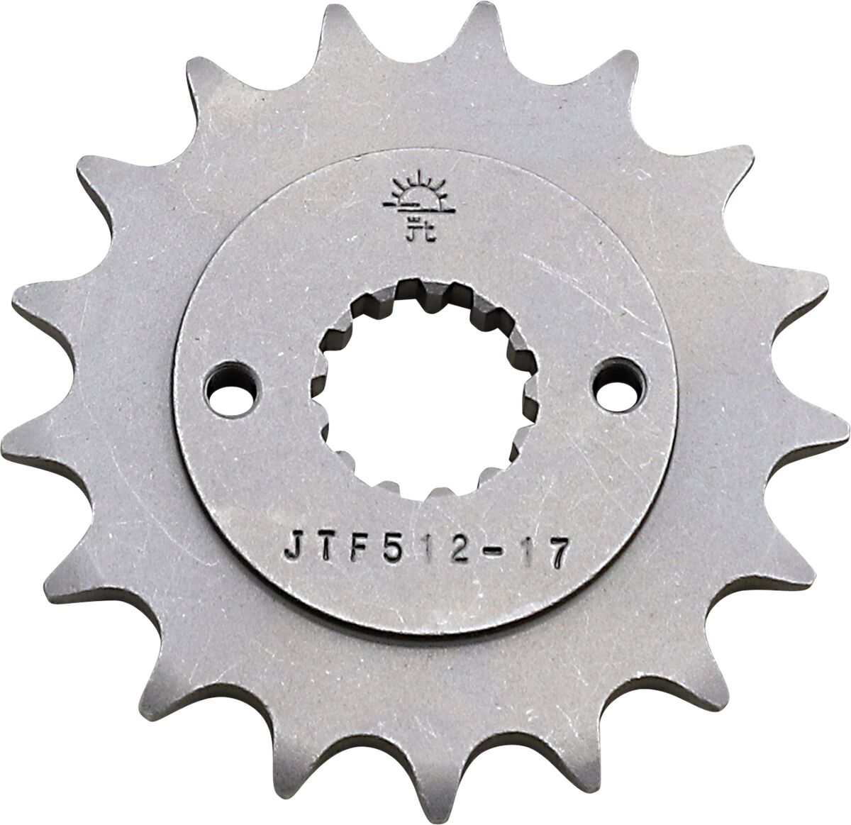 JTF512.17 FRONT REPLACEMENT SPROCKET 17 TEETH 520 PITCH NATURAL STEEL