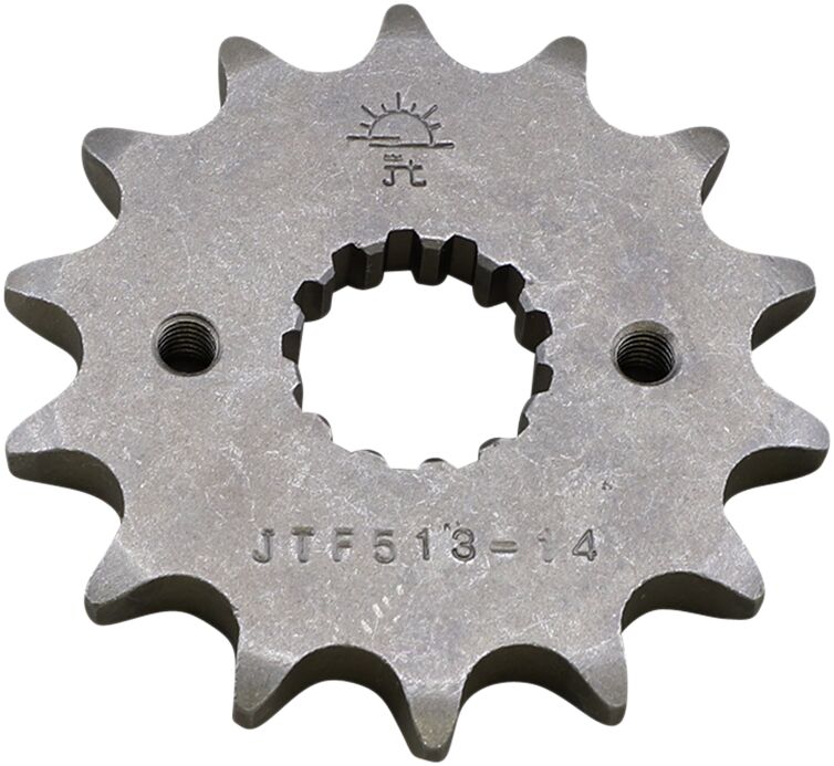 JTF513.14 FRONT REPLACEMENT SPROCKET 14 TEETH 530 PITCH NATURAL STEEL