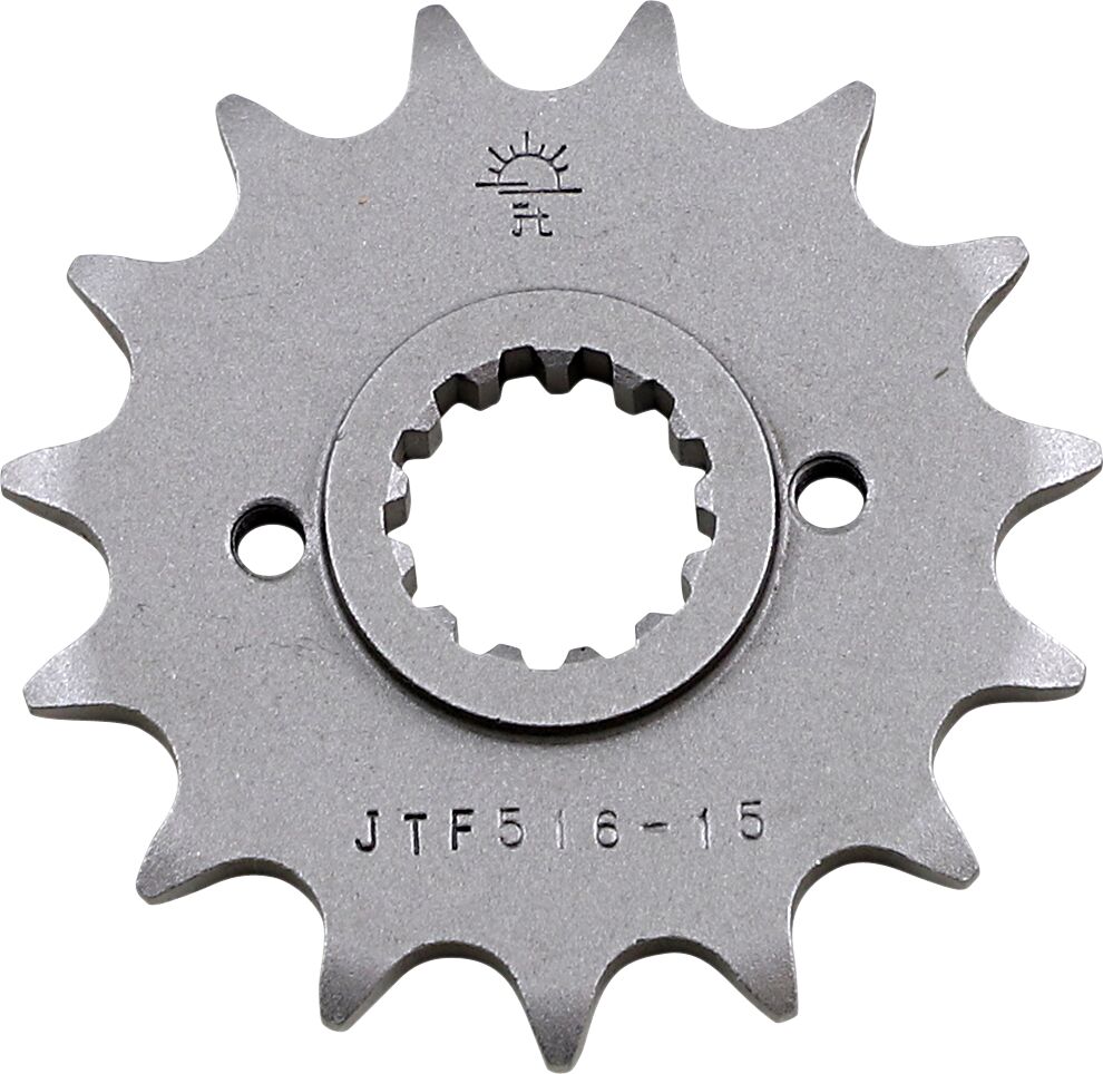 JTF516.15 FRONT REPLACEMENT SPROCKET 15 TEETH 520 PITCH NATURAL STEEL