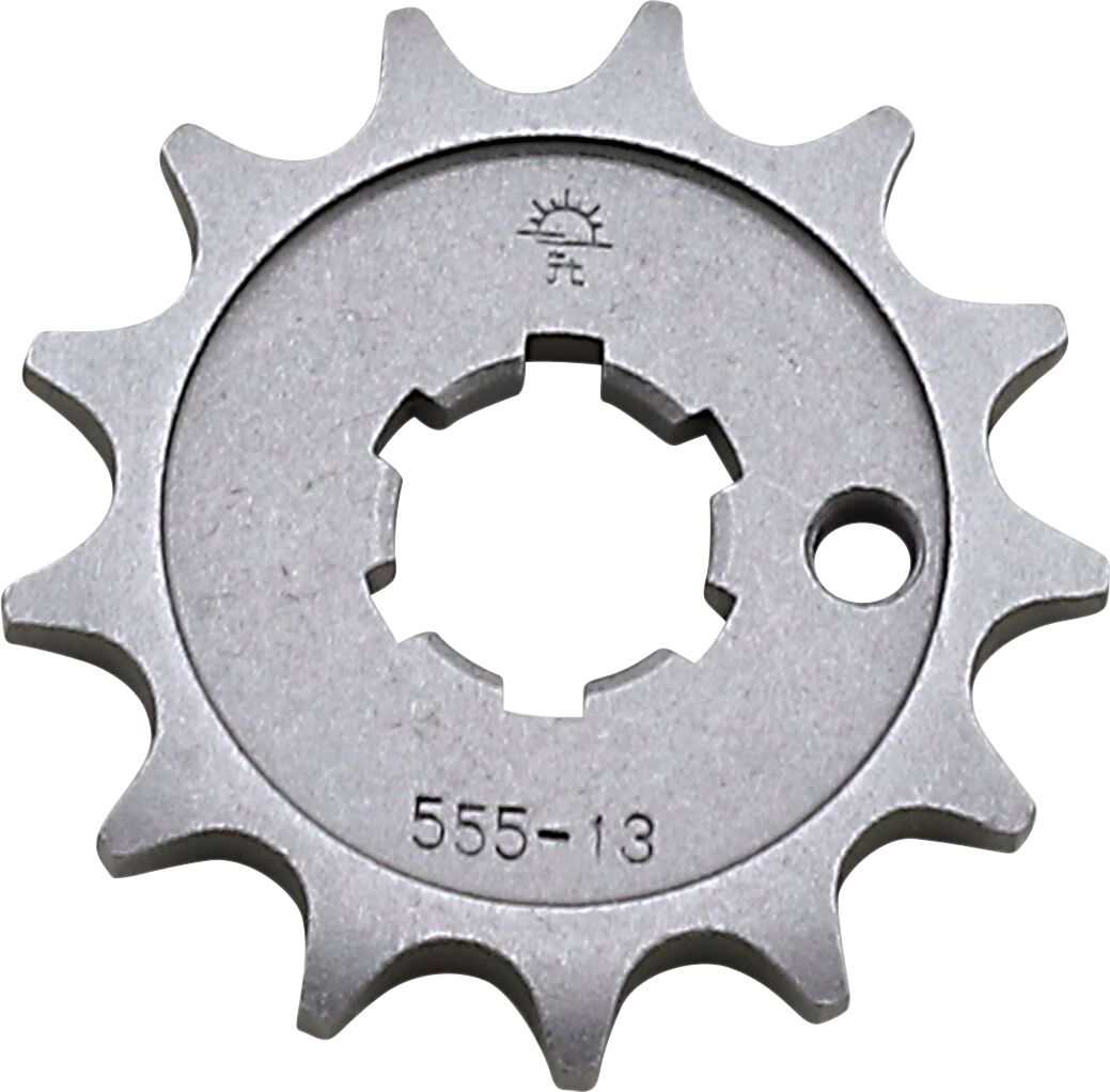 JTF555.13 FRONT REPLACEMENT SPROCKET 13 TEETH 428 PITCH NATURAL STEEL