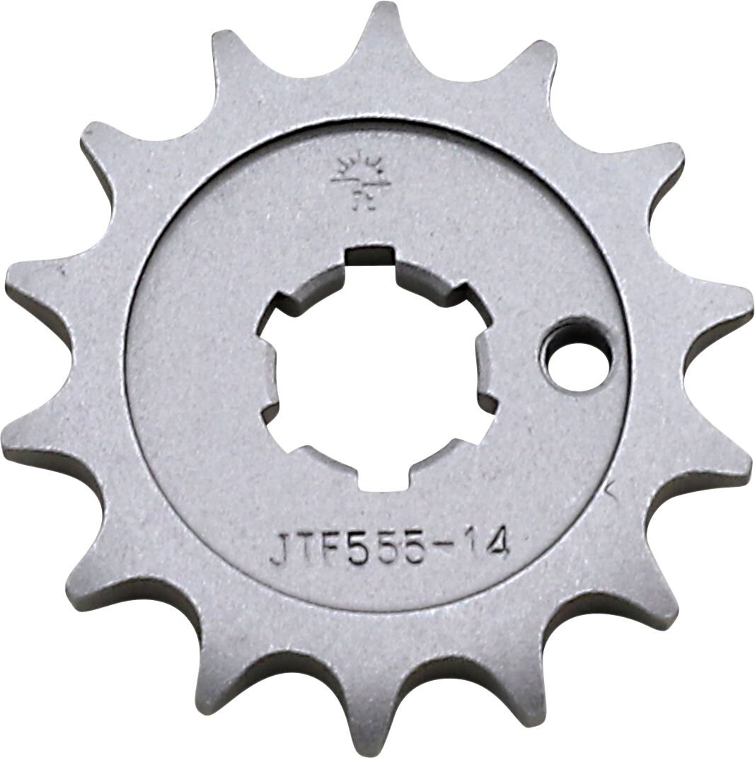 JTF555.14 FRONT REPLACEMENT SPROCKET 14 TEETH 428 PITCH NATURAL STEEL