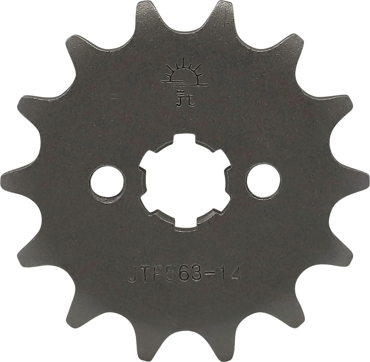 JTF563.14 FRONT REPLACEMENT SPROCKET 14 TEETH 420 PITCH NATURAL STEEL