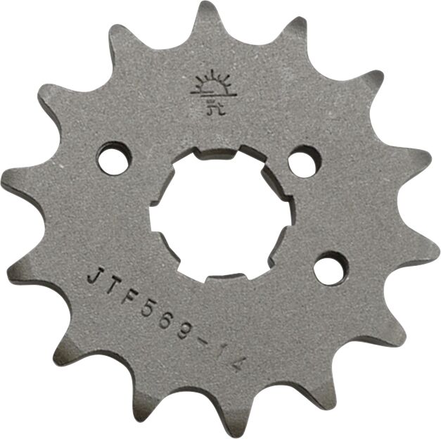 JTF569.14 FRONT REPLACEMENT SPROCKET 14 TEETH 520 PITCH NATURAL STEEL