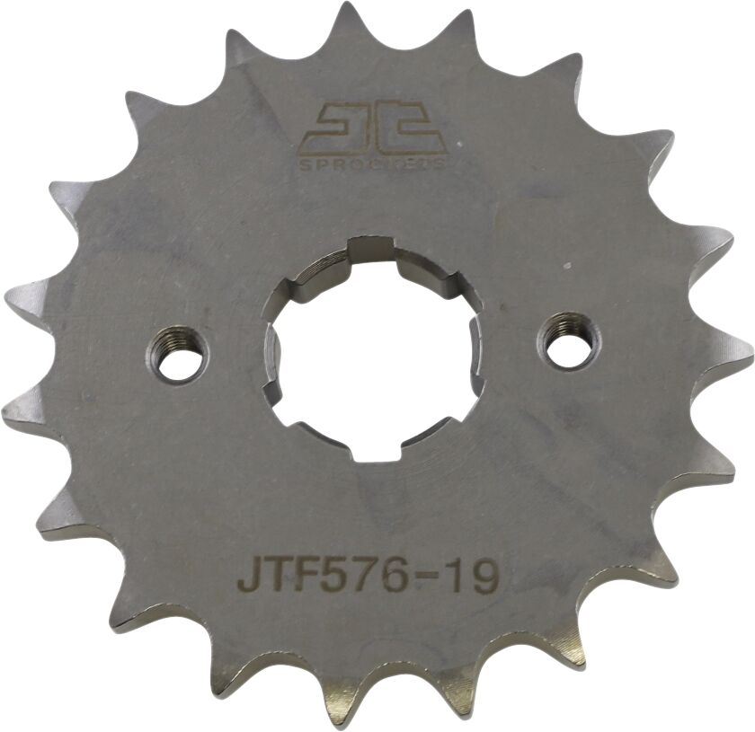 JTF576.19 FRONT REPLACEMENT SPROCKET 19 TEETH 428 PITCH NATURAL STEEL