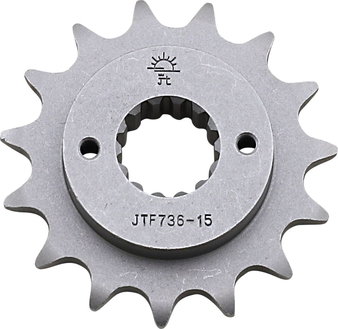 JTF736.15 FRONT REPLACEMENT SPROCKET 15 TEETH 520 PITCH NATURAL STEEL