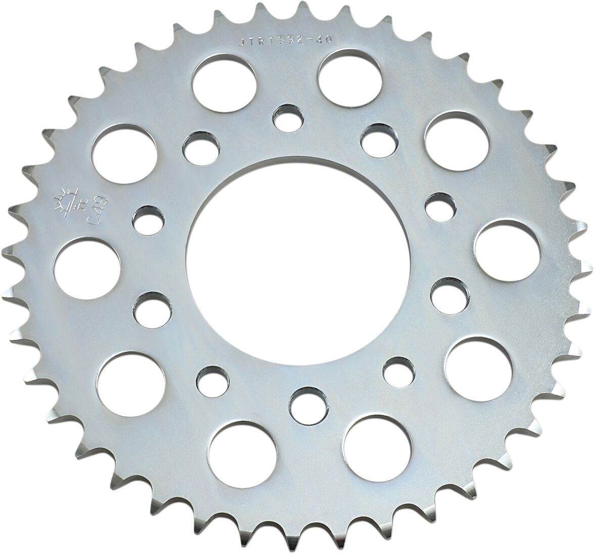 JTR1332.40 REAR REPLACEMENT SPROCKET 40 TEETH 525 PITCH NATURAL STEEL