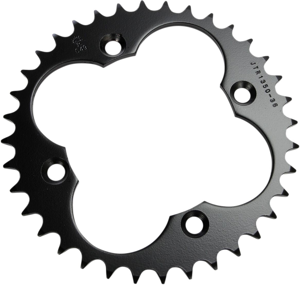 JTR1350.36 REAR REPLACEMENT SPROCKET 36 TEETH 520 PITCH NATURAL C49 HIGH CARBON STEEL