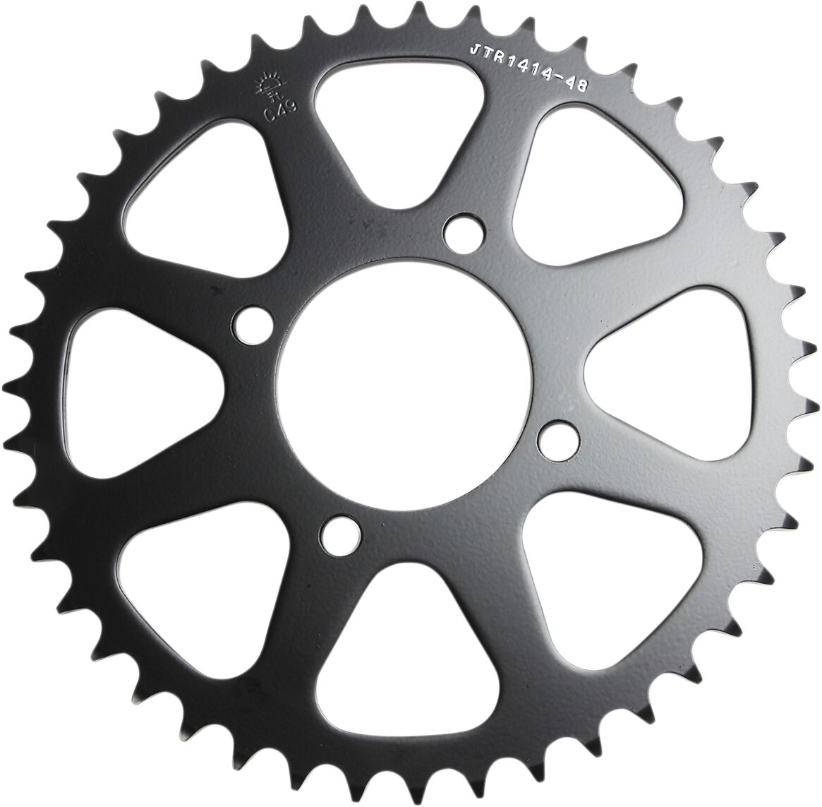 JTR1414.43 REAR REPLACEMENT SPROCKET 43 TEETH 520 PITCH NATURAL C49 HIGH CARBON STEEL