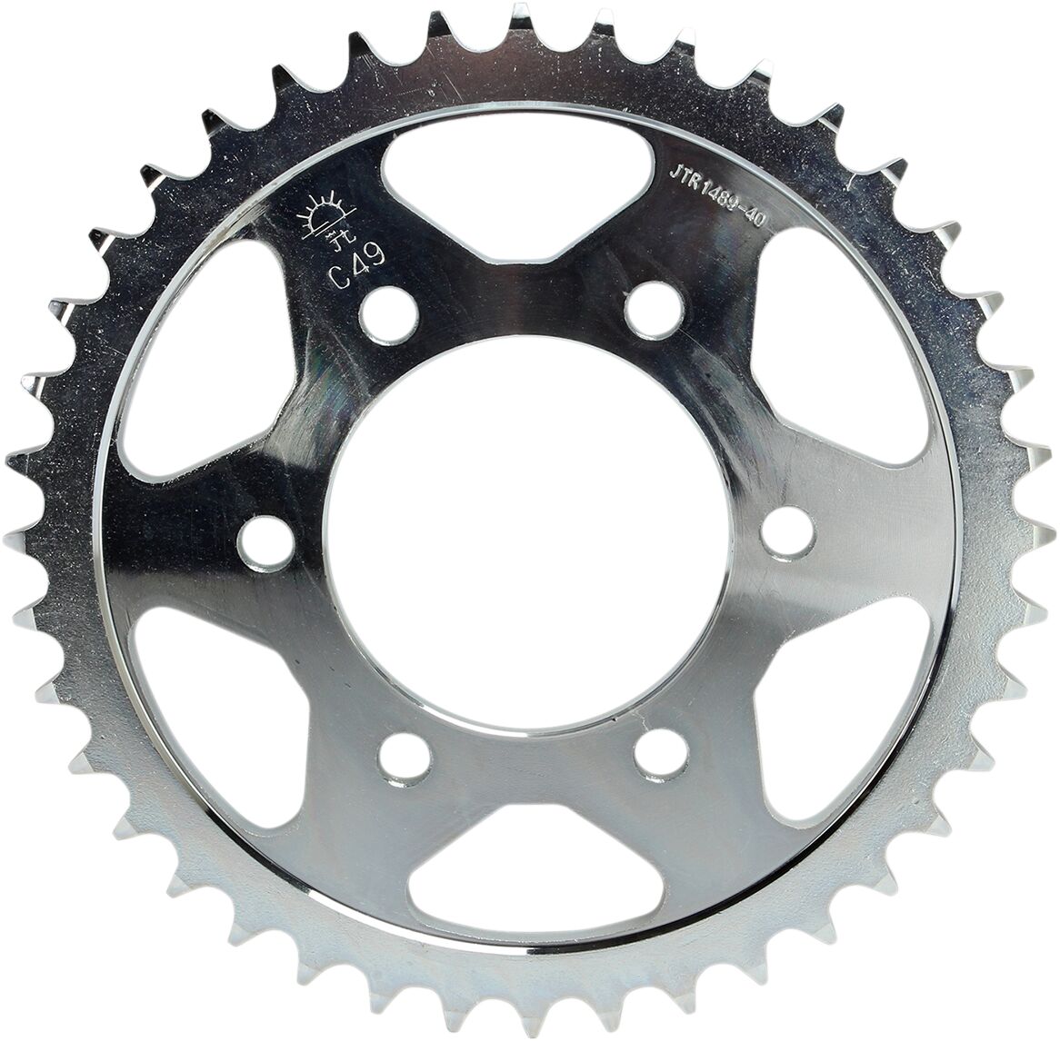 JTR1489.40 REAR REPLACEMENT SPROCKET 40 TEETH 525 PITCH NATURAL STEEL