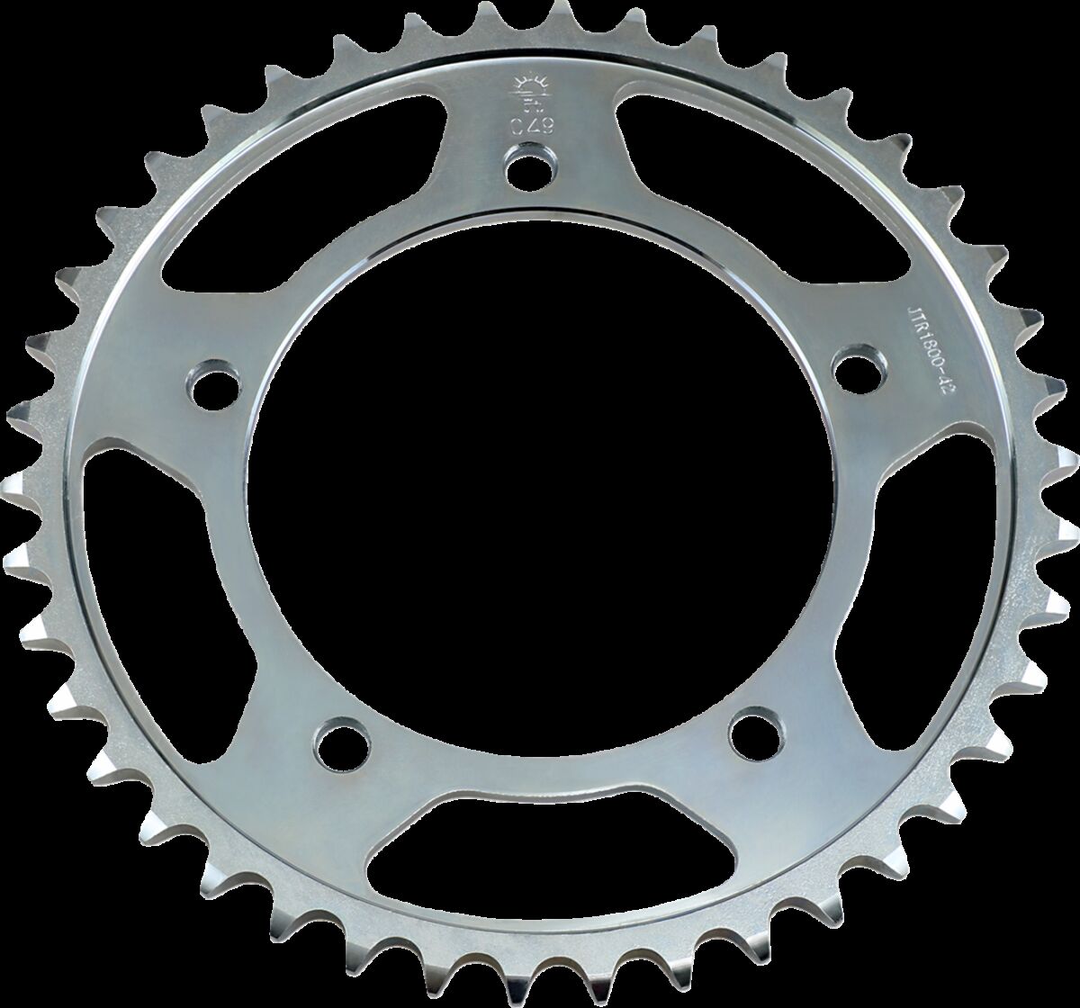 JTR1800.42 REAR REPLACEMENT SPROCKET 42 TEETH 50 PITCH NATURAL STEEL