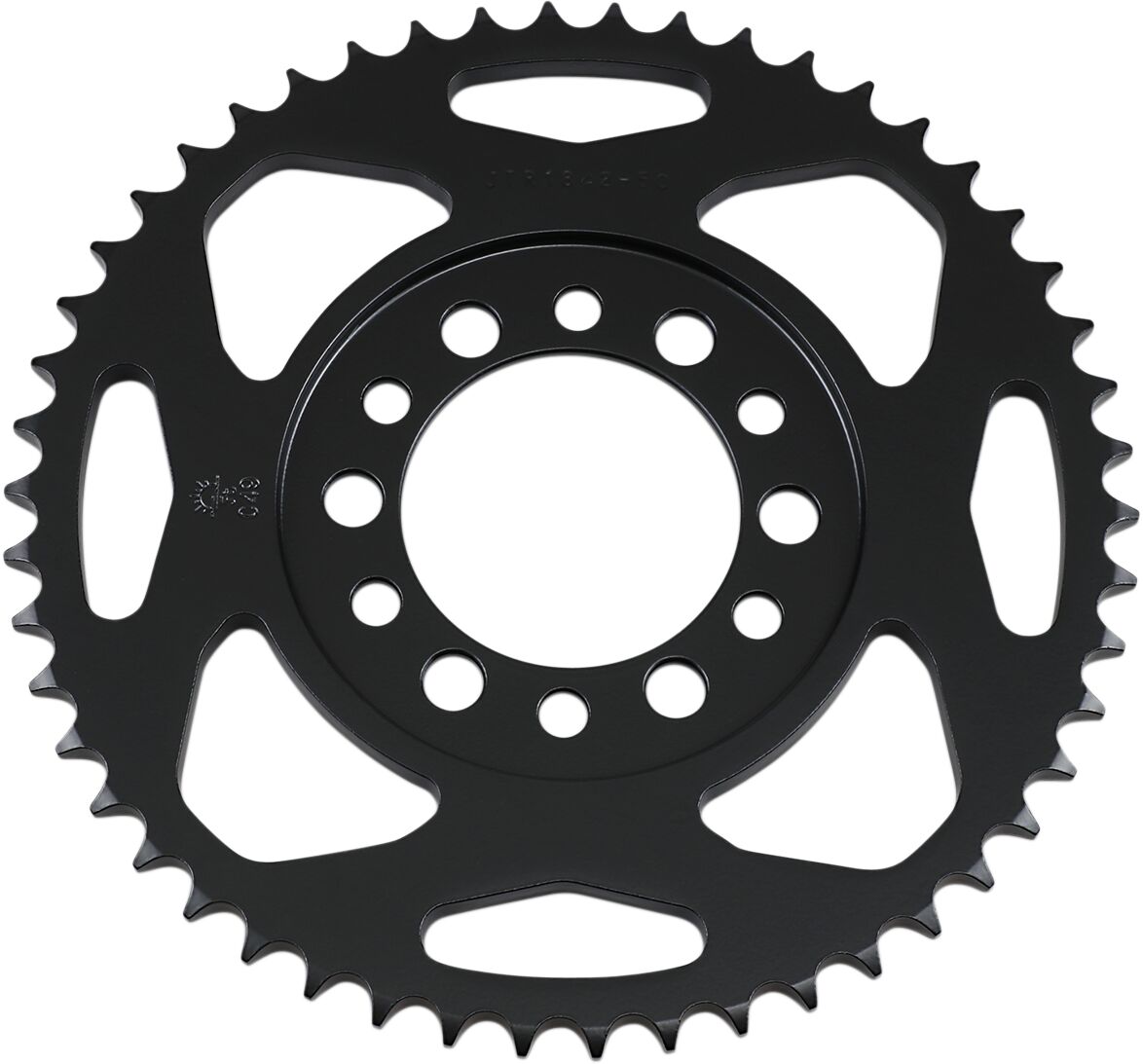 JTR1842.50 REAR REPLACEMENT SPROCKET 50 TEETH 428 PITCH NATURAL STEEL