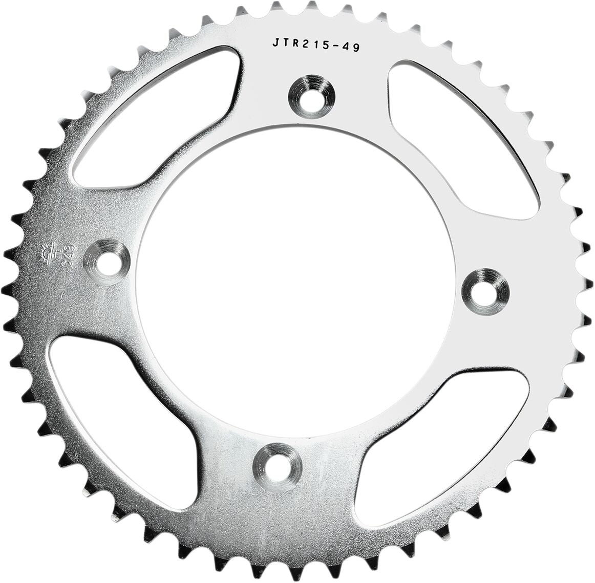 JTR215.49 REAR REPLACEMENT SPROCKET 49 TEETH 420 PITCH NATURAL STEEL