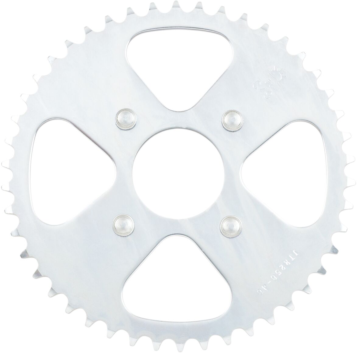 JTR256.46 REAR REPLACEMENT SPROCKET 46 TEETH 420 PITCH NATURAL STEEL