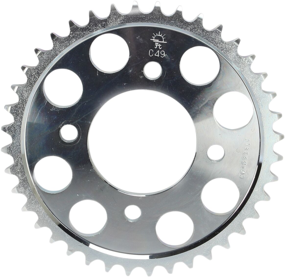 JTR284.40 REAR REPLACEMENT SPROCKET 40 TEETH 530 PITCH NATURAL STEEL